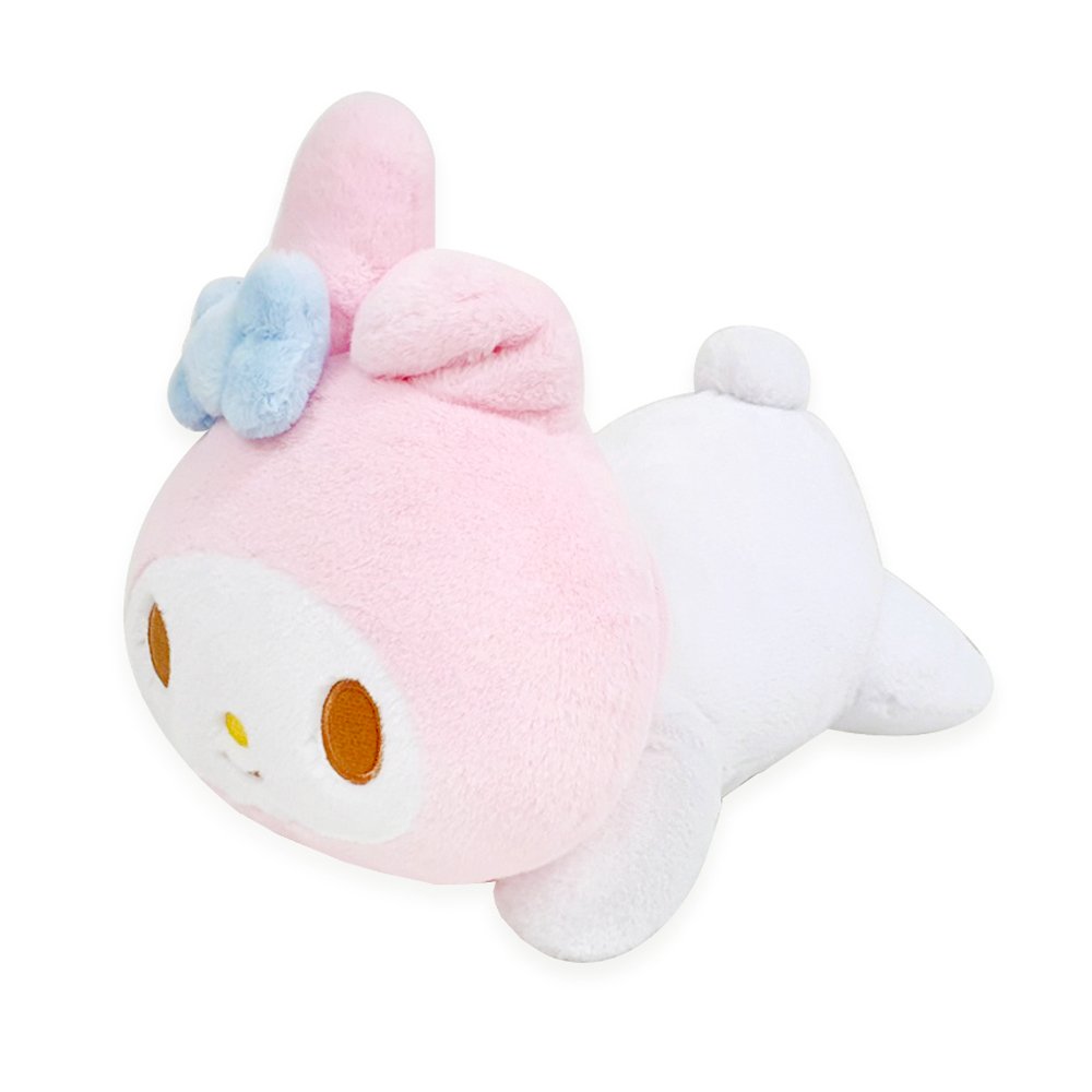 Sanrio My Melody Lying Soft Stuffed Animal Plush Toy Cushion / Hello Discount Store