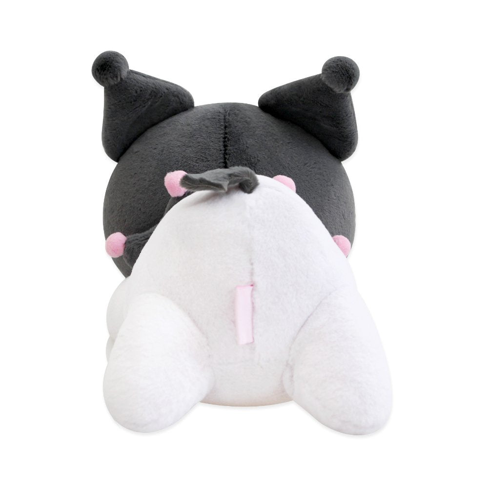 Sanrio Kuromi Lying Soft Stuffed Animal Plush Toy Cushion / Hello Discount Store