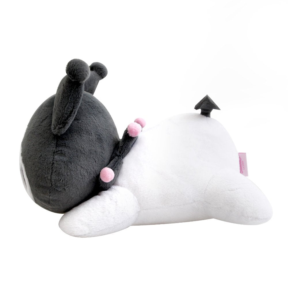 Sanrio Kuromi Lying Soft Stuffed Animal Plush Toy Cushion / Hello Discount Store